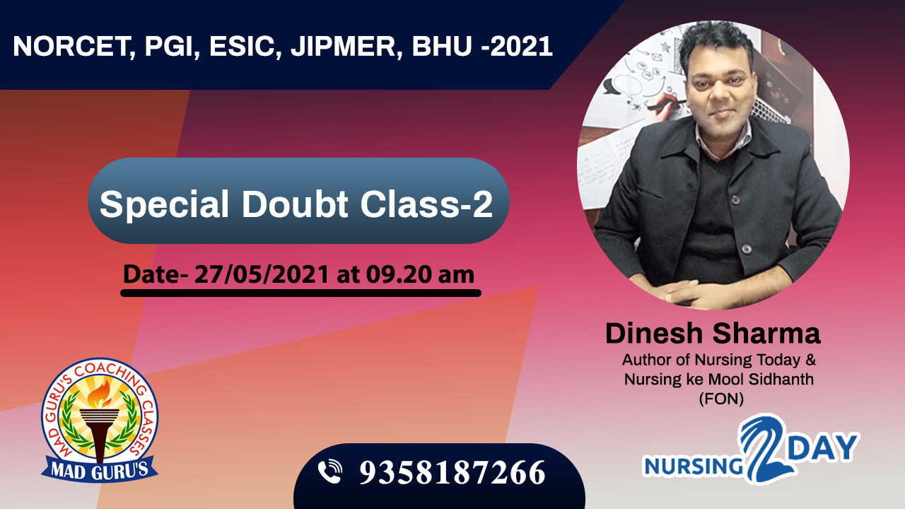 Special Doubt Class- 2 by Dinesh Sir