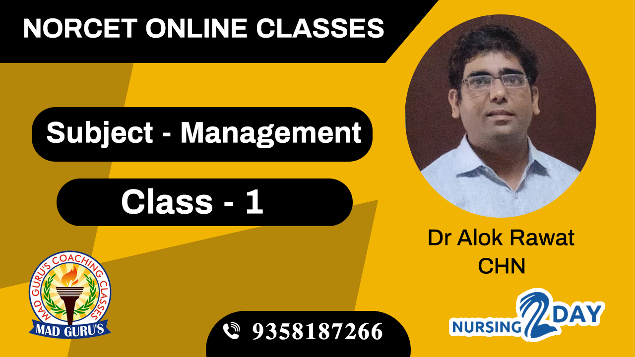 Management CLASS -1