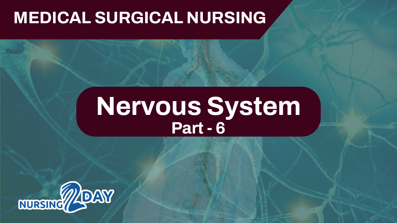 Nervous System Part - 6