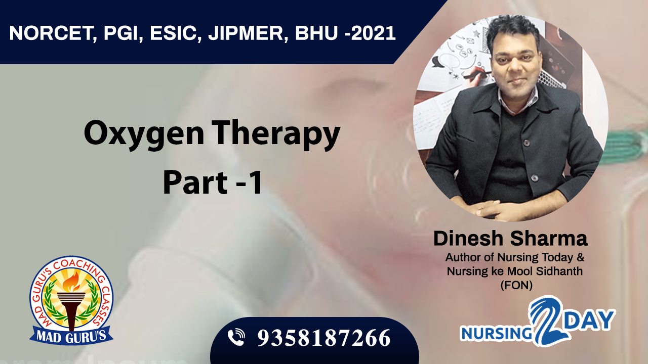 Oxygen therapy Part - 1