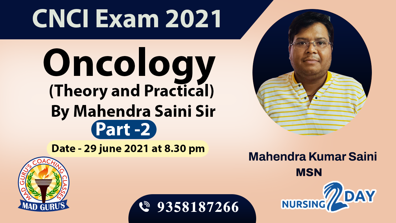 CNCI Exam | Oncology Theory and Practical Class - 2