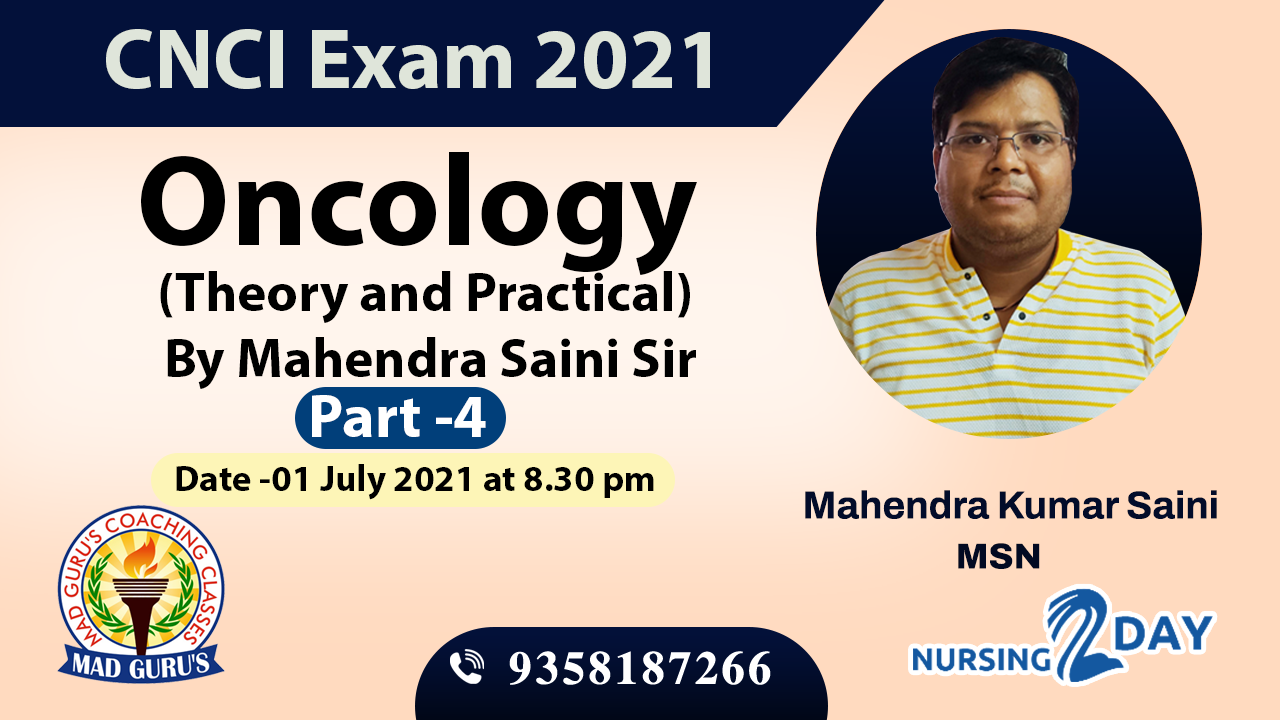 CNCI Exam | Oncology Theory and Practical Class - 4