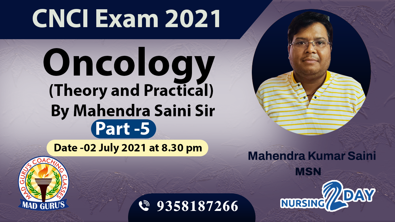 CNCI Exam | Oncology Theory and Practical Class - 5