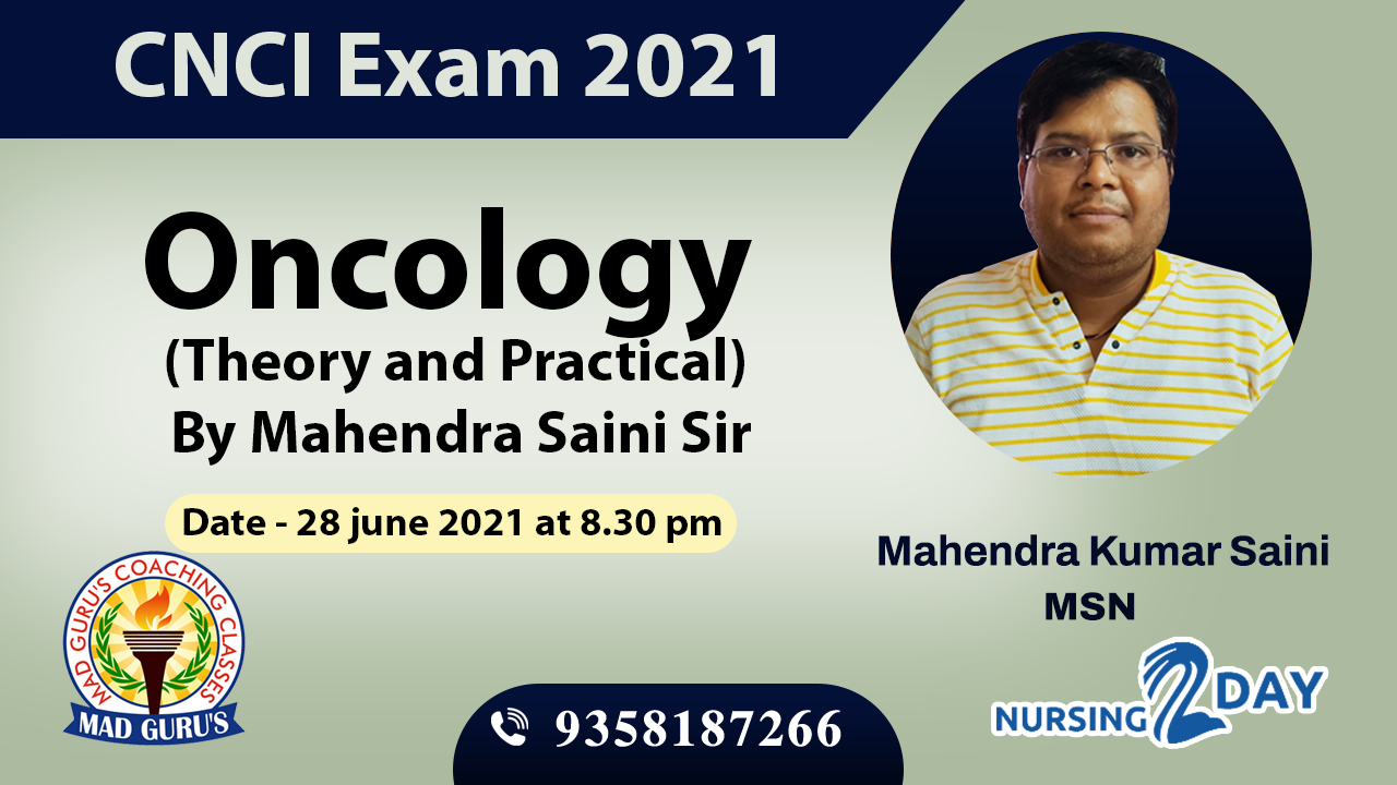 CNCI Exam | Oncology Theory and Practical Class - 1