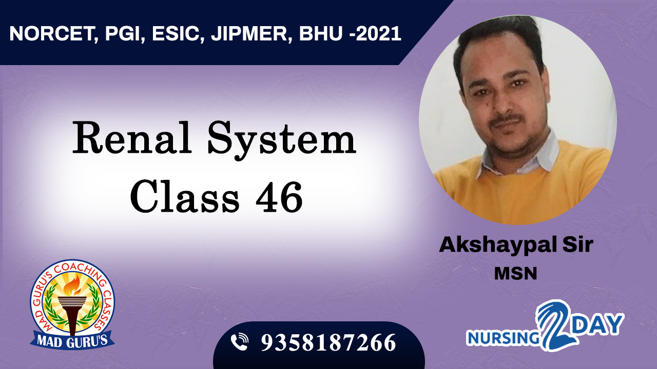 Renal System Class 46