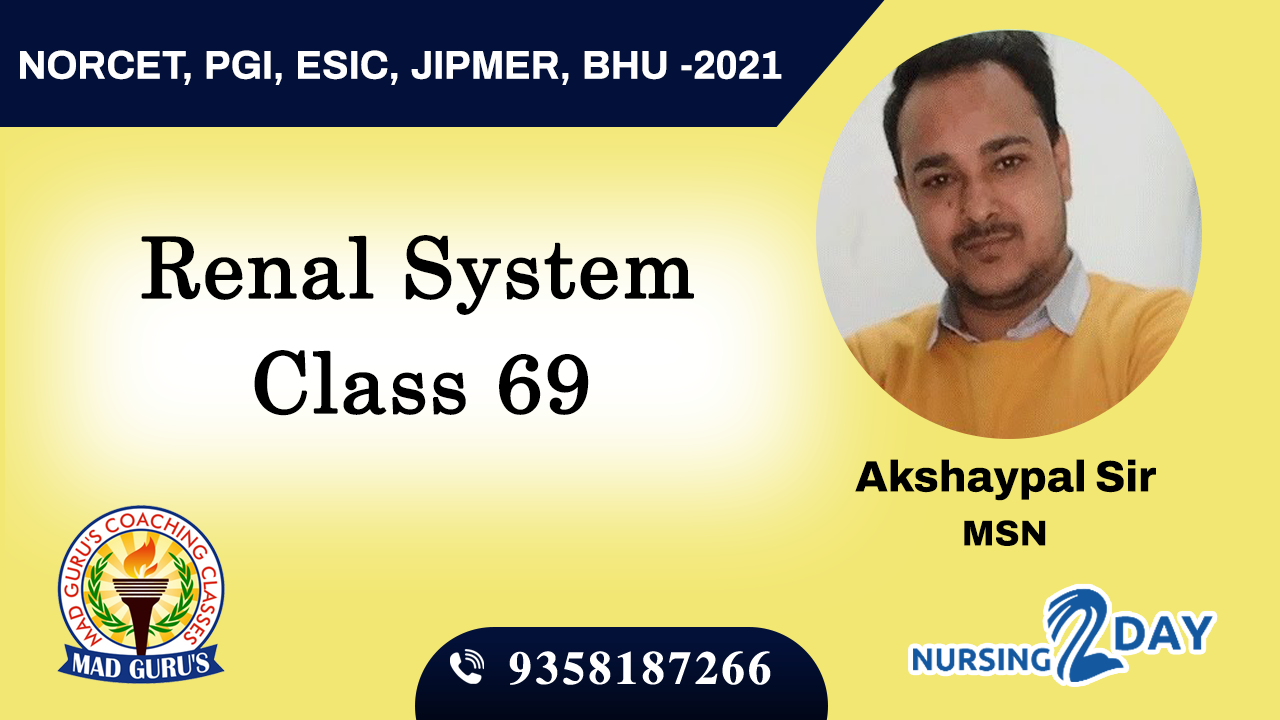 Renal System Class 69