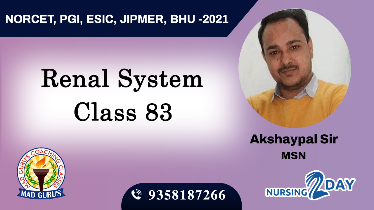 Renal System Class 83
